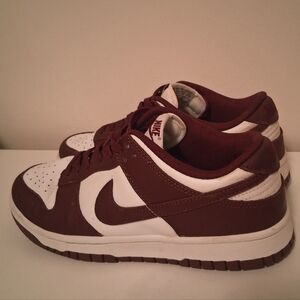 Nike Men's Beetroot and White Nike Dunks Size 7
